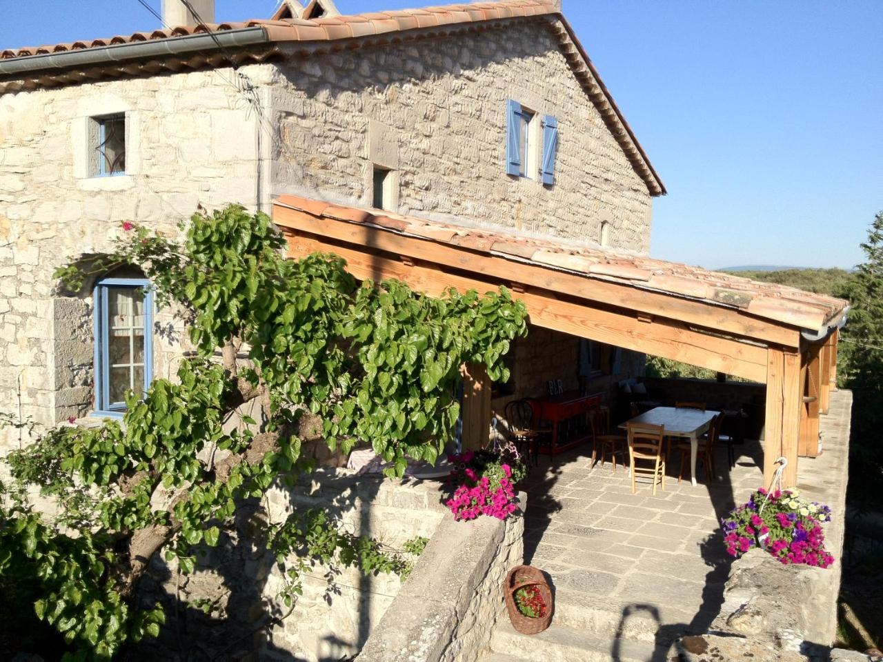 L'Apogee Bed and Breakfast Labeaume Exteriör bild
