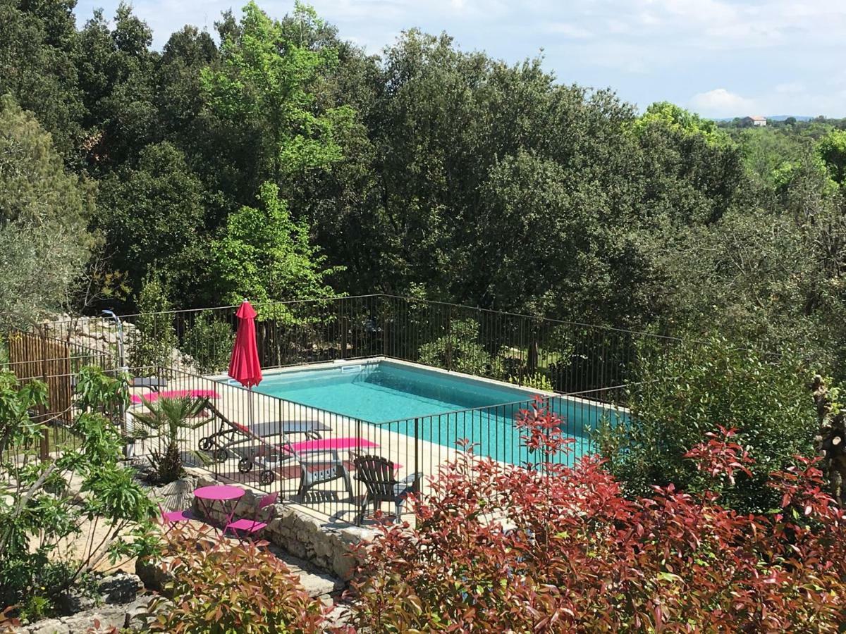 L'Apogee Bed and Breakfast Labeaume Exteriör bild